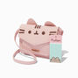 Pusheen&reg; Pink Satchel Crossbody Bag,