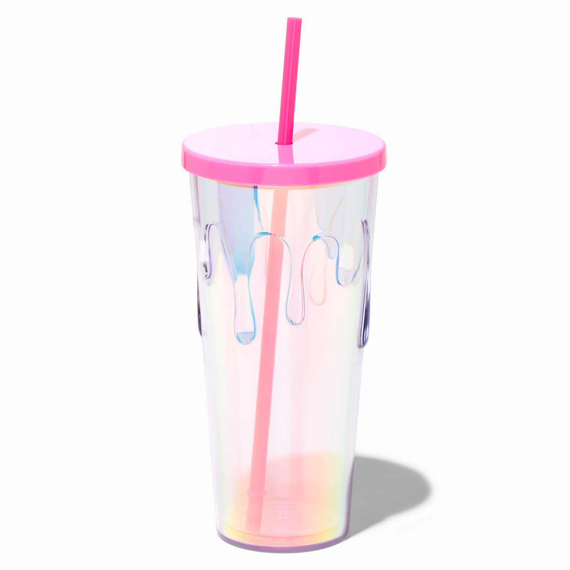 View Claires Iridescent drips Tumbler information