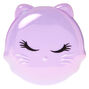Feline Compact Mirror - Purple,