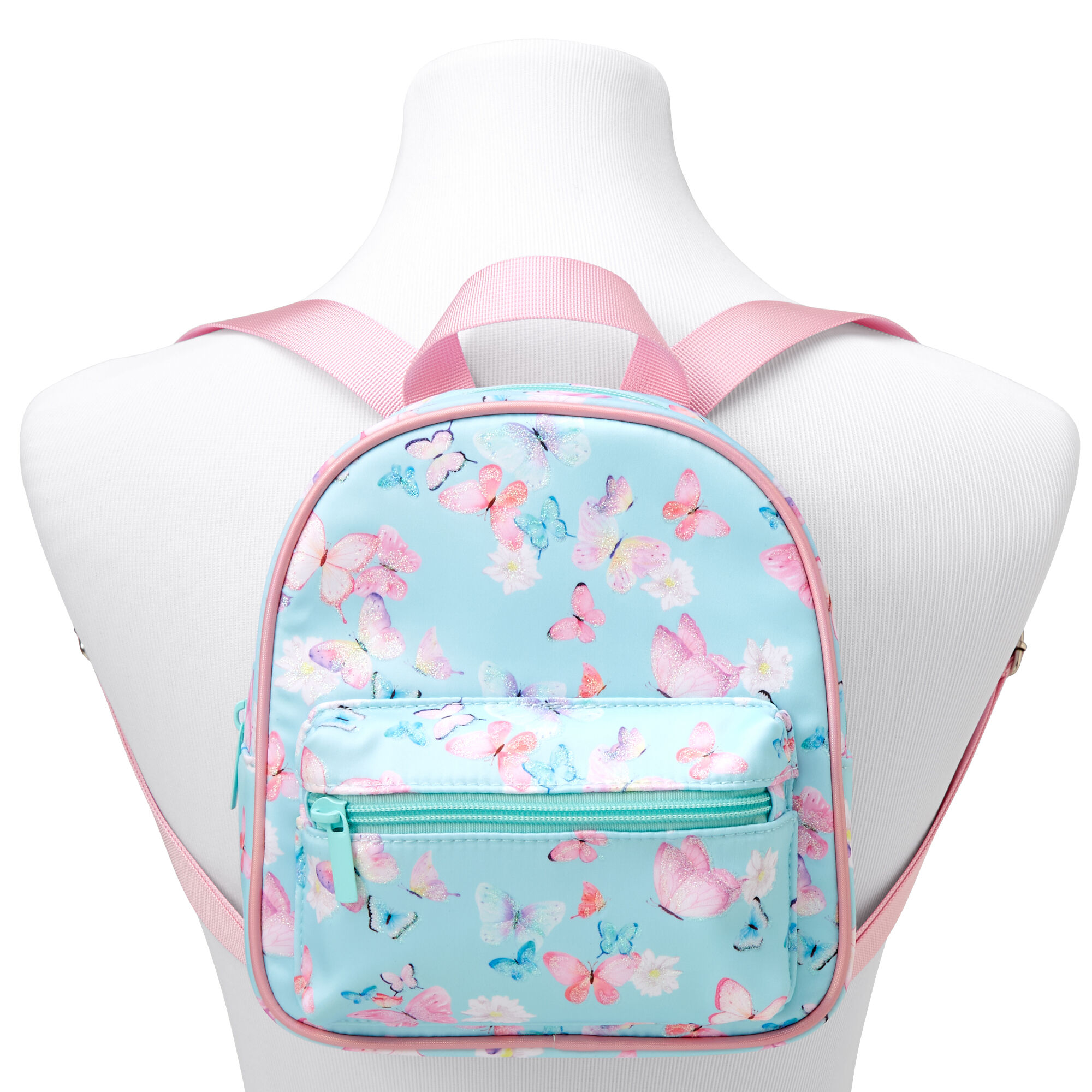 Claire s Club Butterfly Mini Backpack Mint