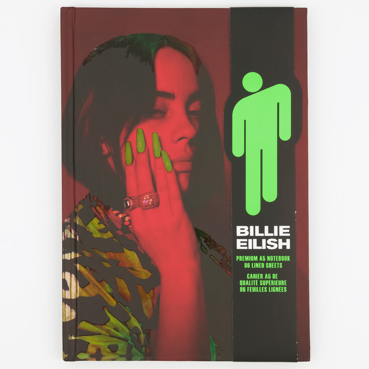 Carnet Billie Eilish - Les mod&egrave;les peuvent varier,