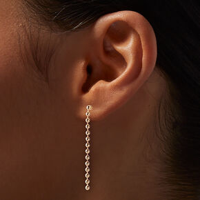Black Heart Earring Stackables Set - 6 Pack,