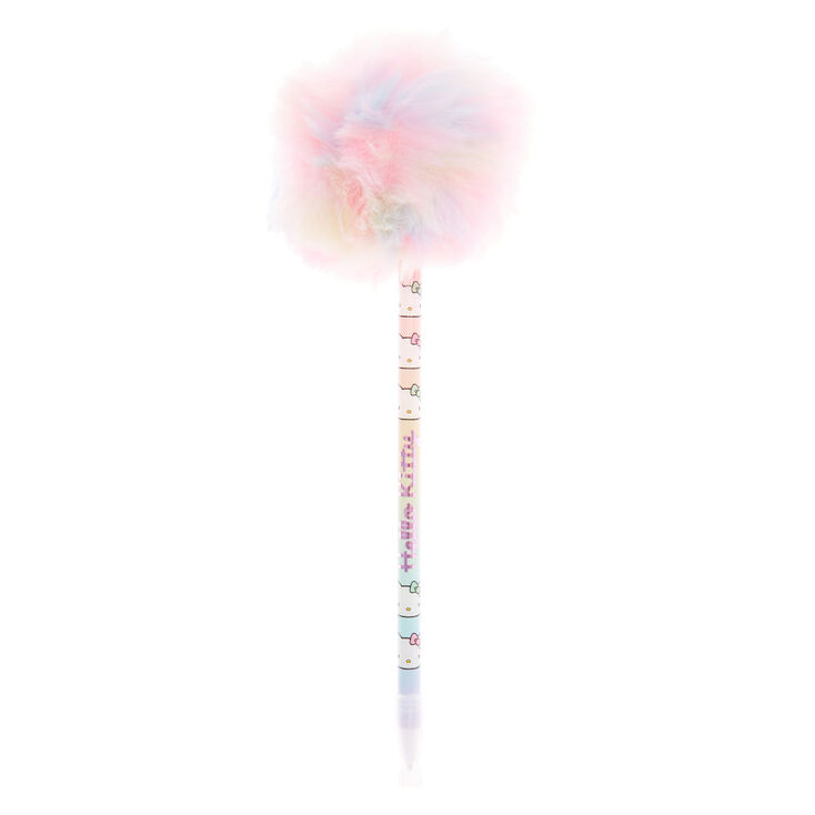 Hello Kitty&reg; Pastel Rainbow Pom Pom Pen,