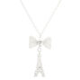 Silver Paris Pendant Necklace,