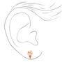 Silver Dessert Stud Earrings - 3 Pack,