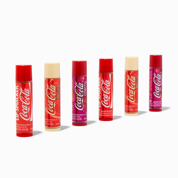 Baumes &agrave; l&egrave;vres et bo&icirc;te en m&eacute;tal Coca-Cola&trade; Lip Smacker&reg; - Lot de 6,