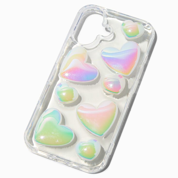 Bubble Heart Phone Case - Fits iPhone&reg; 16,