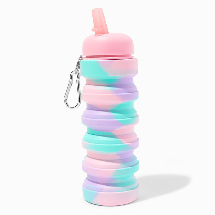 Collapsible Tie Dye Water Bottle,