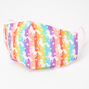 Masque en coton licorne arc-en-ciel - Enfant taille moyenne/grande taille,