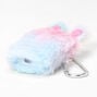 Furry Rainbow Bunny Earbud Case Cover - Compatible with Apple AirPods&reg;,