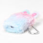 Furry Rainbow Bunny Earbud Case Cover - Compatible with Apple AirPods&reg;,