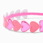 Claire&#39;s Club Pink Heart &amp; Pearl Headbands - 3 Pack,