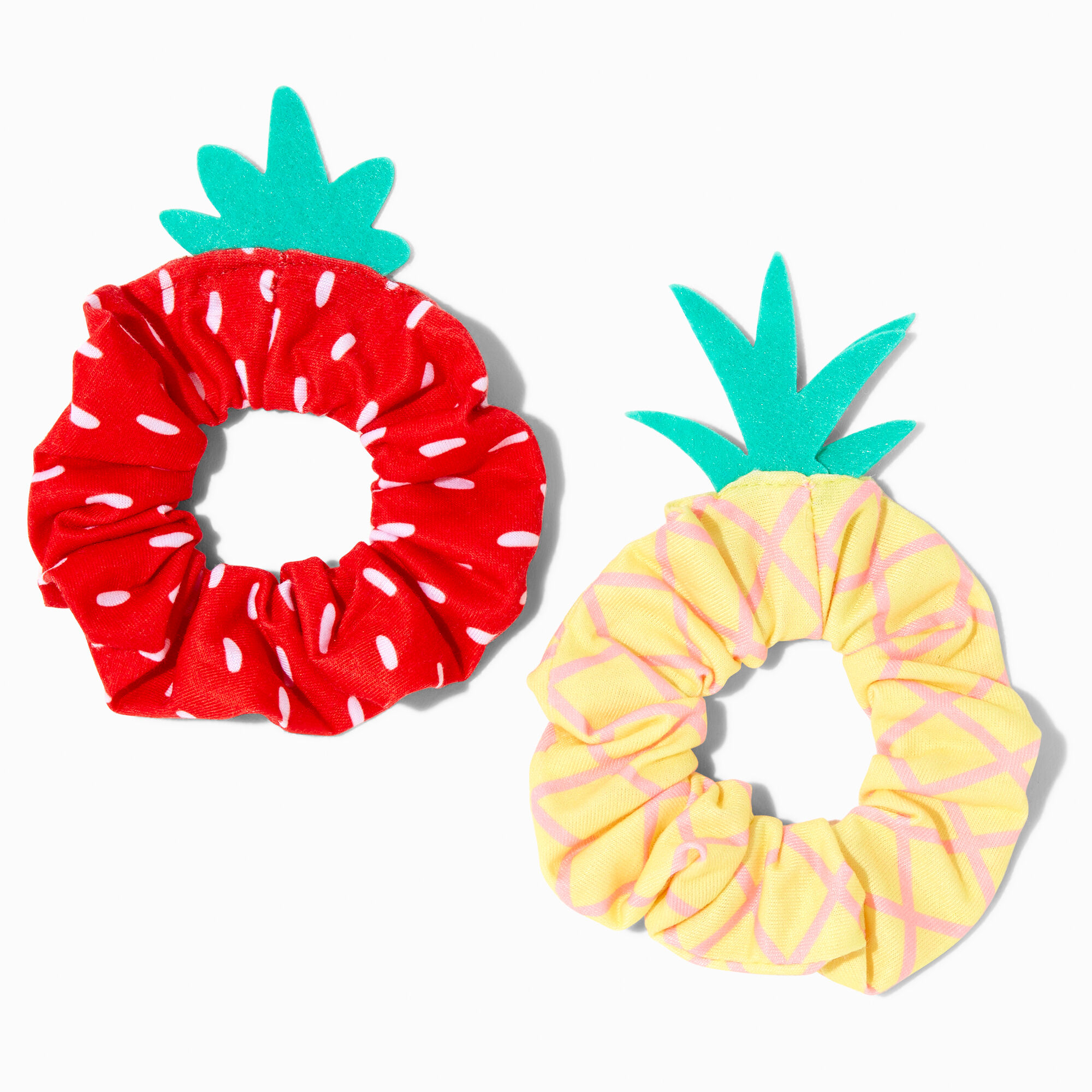 Claire's Chouchous fraise et ananas Claire's Club (lot de 2)