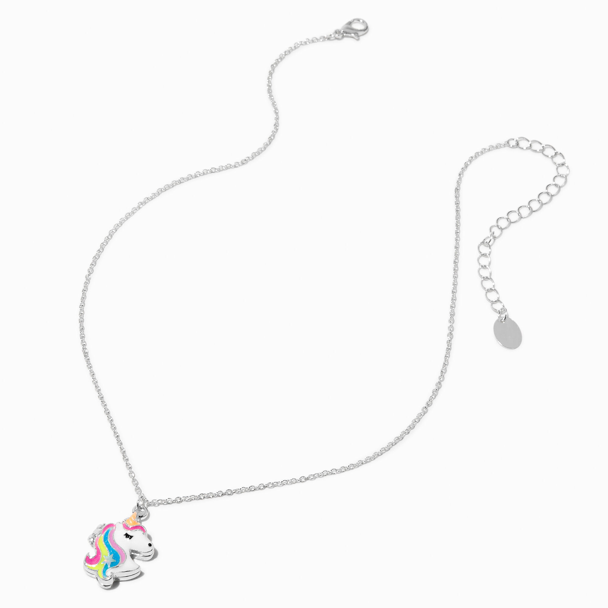 Glow in the Dark Unicorn Locket Necklace