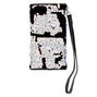 Velvet Reverse Sequin Folio Phone Case - Black,