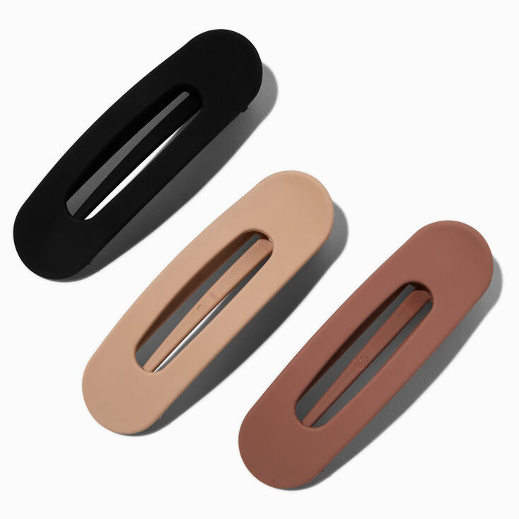 Grandes pinces &agrave; cheveux de yoga boho - Lot de 3,