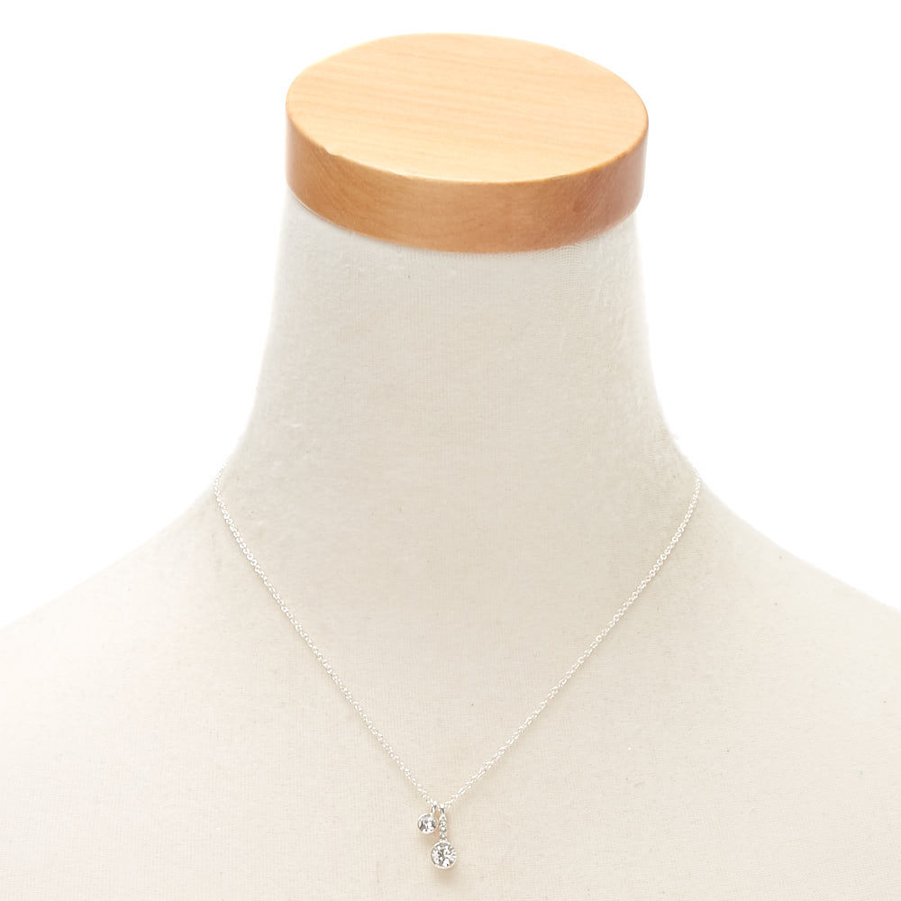 Rose Gold Pearl Pear Pendant Necklace,
