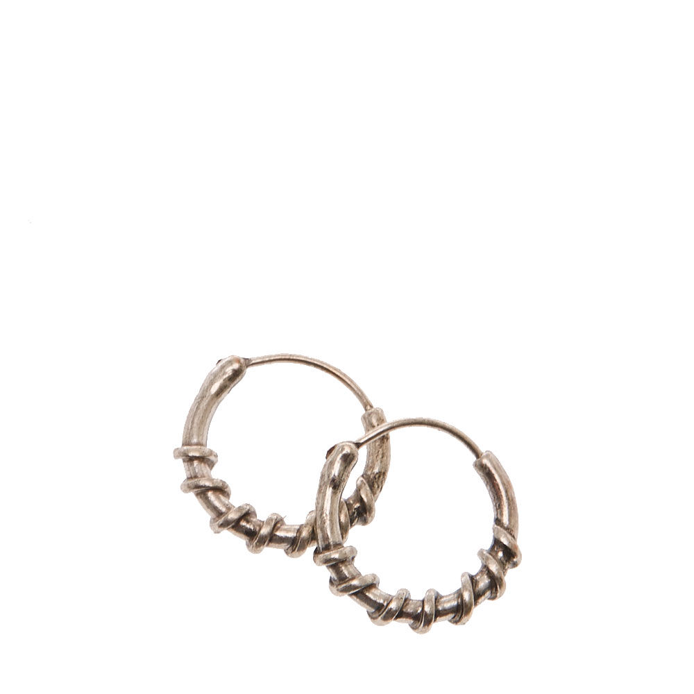 barbed wire earrings
