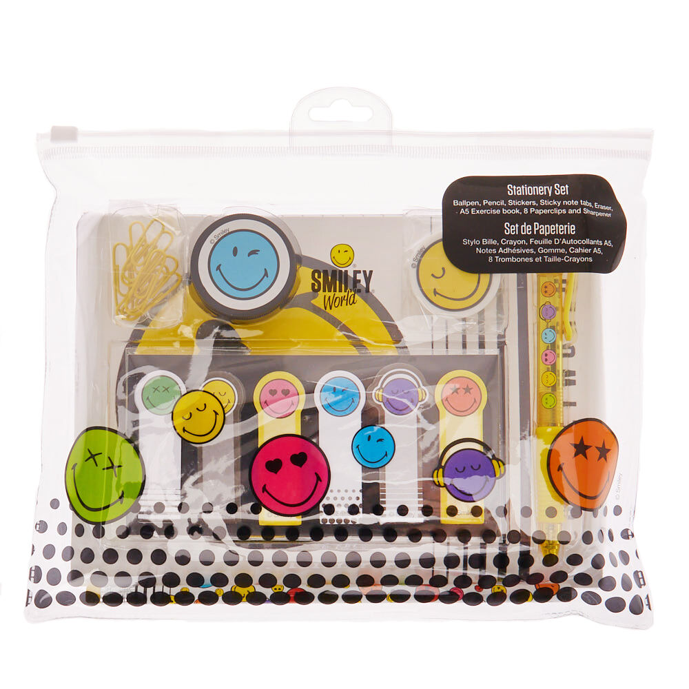 Smiley World® Stationery Set,