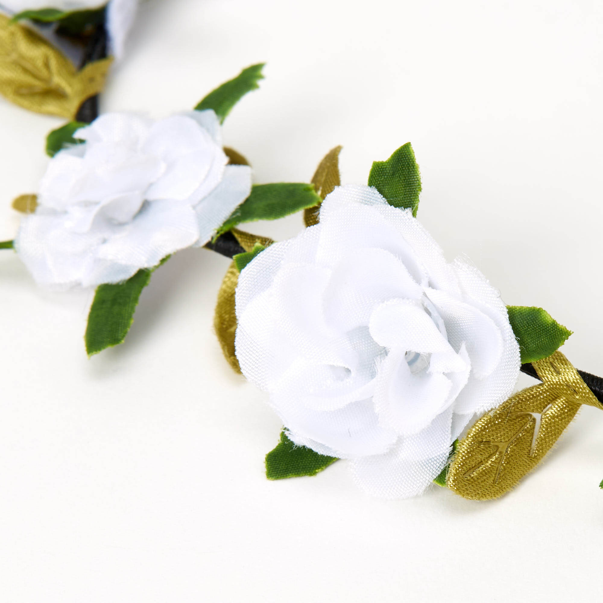 leaf flower crown