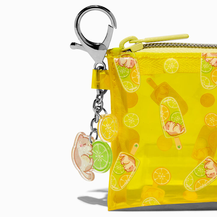 Yellow Ice Pop Mini Mart Coin Purse,