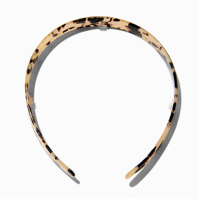 Blonde Tortoiseshell Plastic Headband,