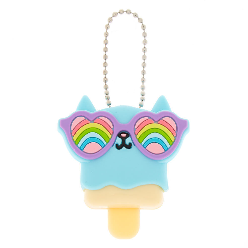 Pucker Pops Cam the Cat Lip Gloss - Blue Raspberry,