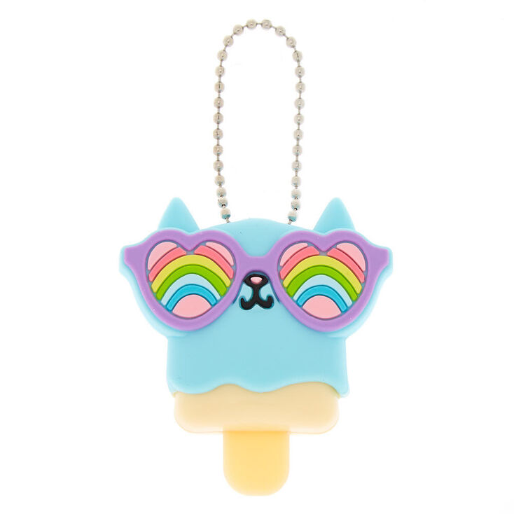 Pucker Pops Cam The Cat Lip Gloss Blue Raspberry Claire S