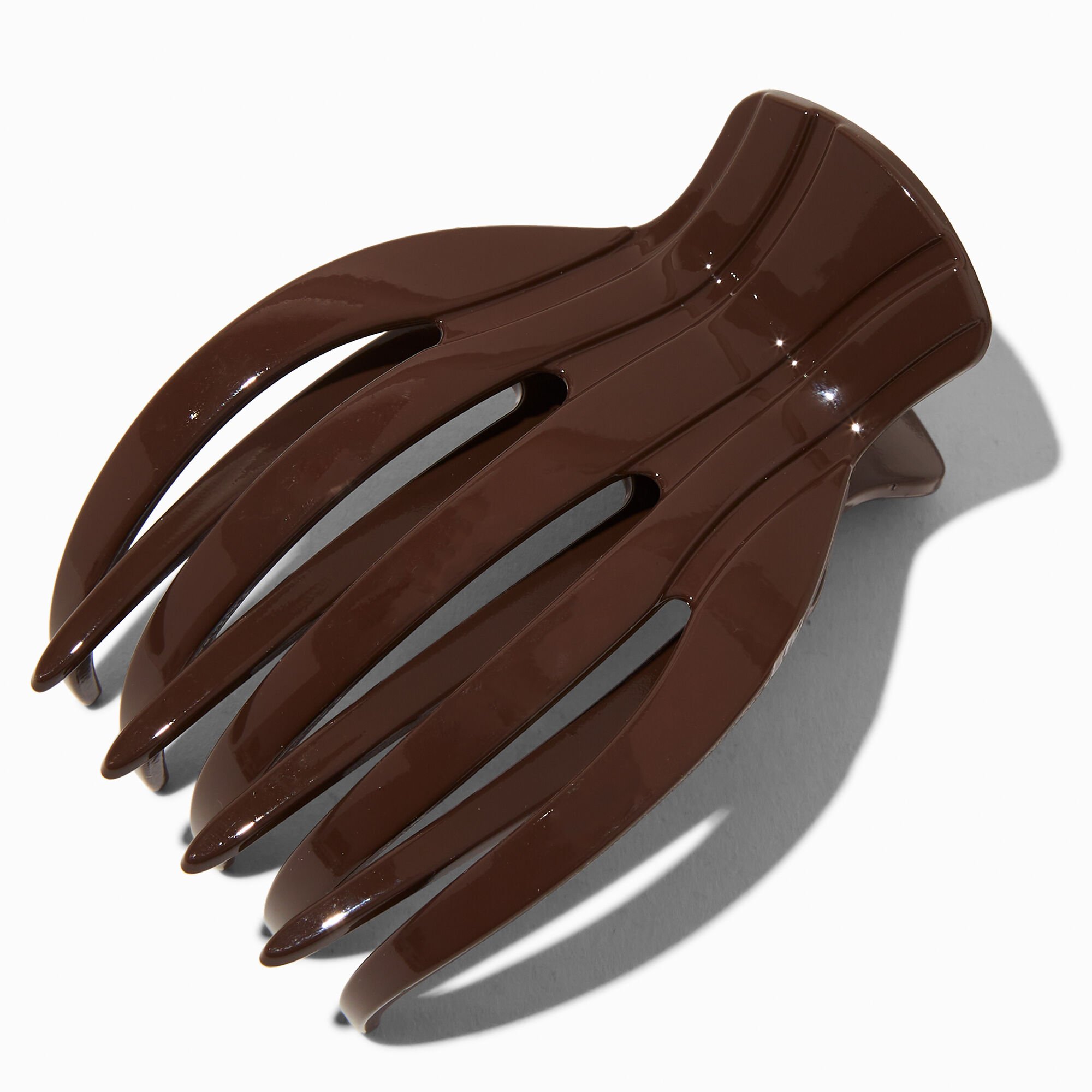 Extra Large Finger Hair Claw - Brown,