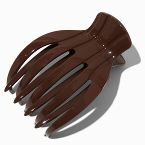 Extra Large Finger Hair Claw - Brown,