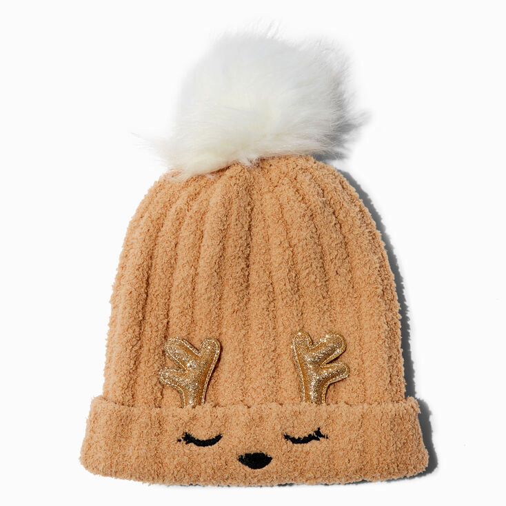 Reindeer Beanie Hat,