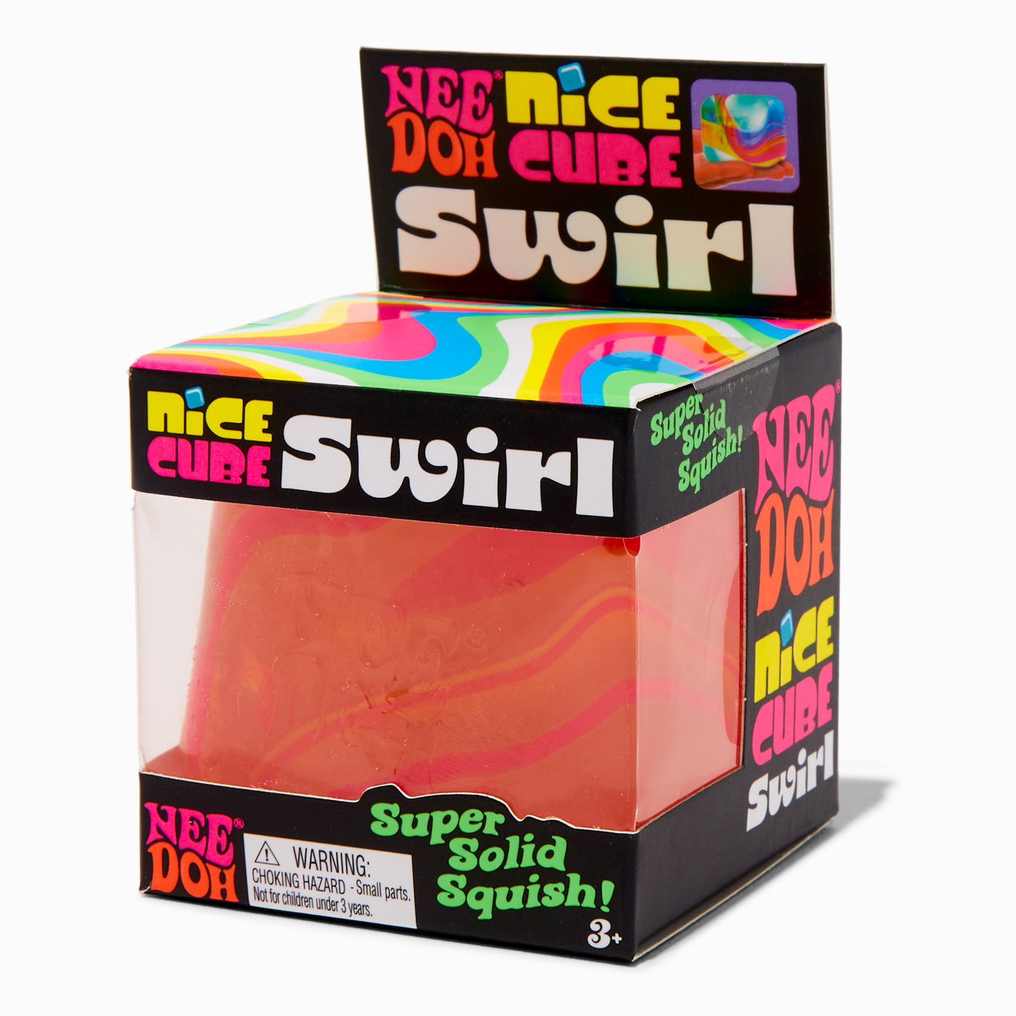 Schylling® NeeDoh™ Nice Cube Swirl Fidget Toy - Styles Vary,