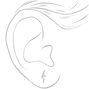 Silver Mystical Magnetic Stud Earrings - 6 Pack,