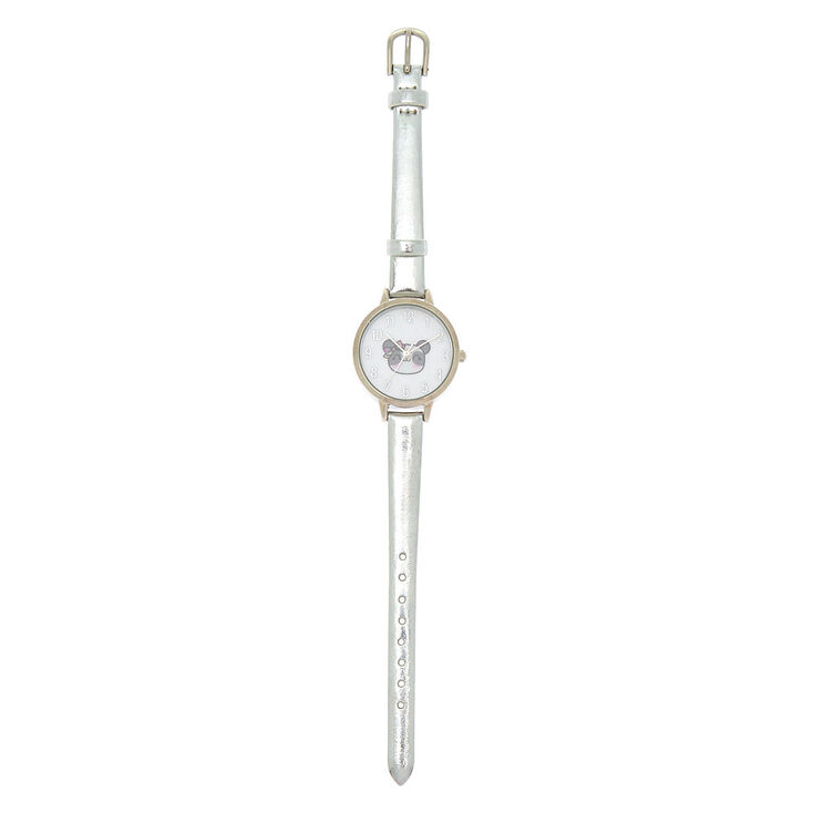 Paige the Panda Silver Watch,