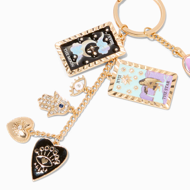 Louis Vuitton Style Enameled Charms Keychain/Bag Charm