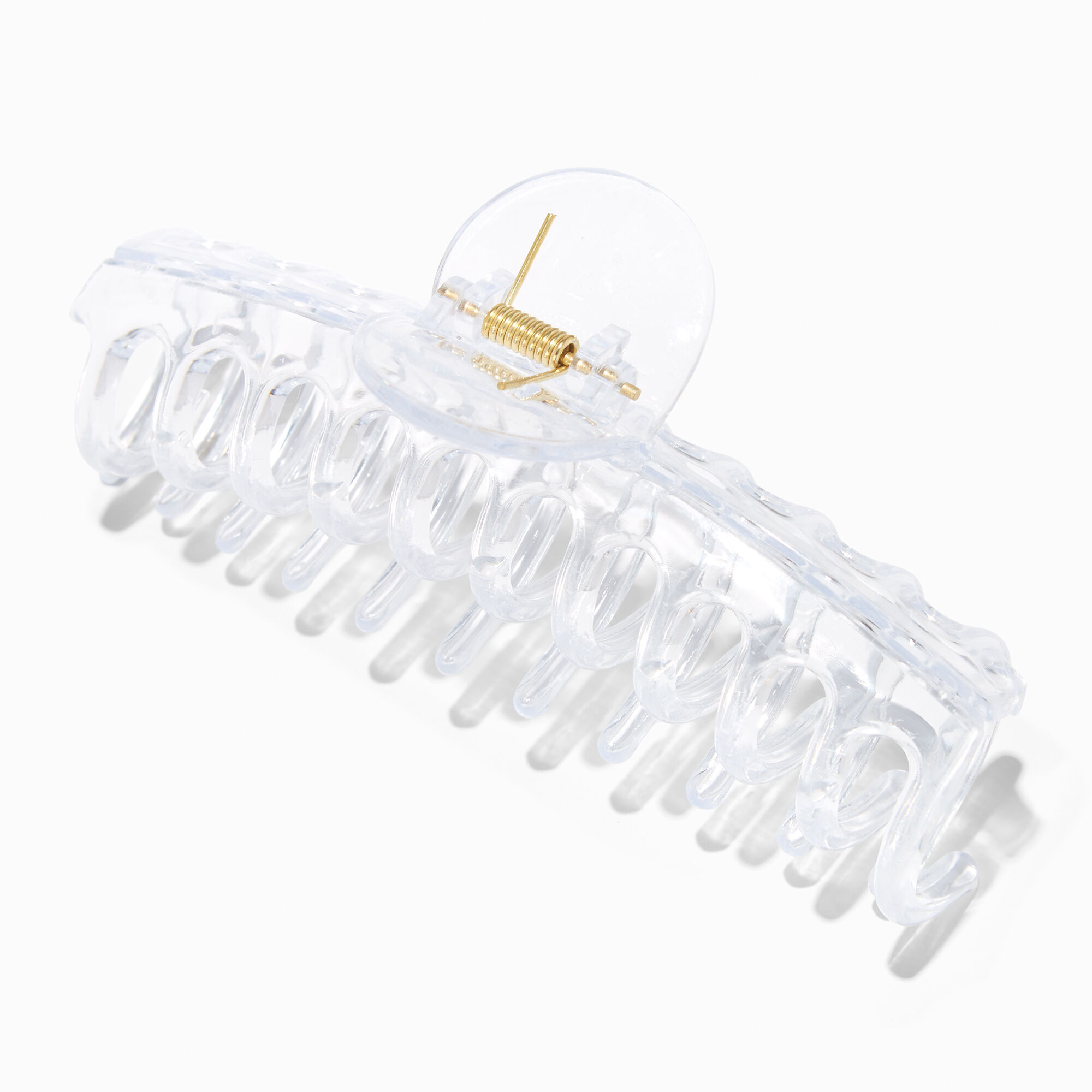 Clear hair best sale claw clips