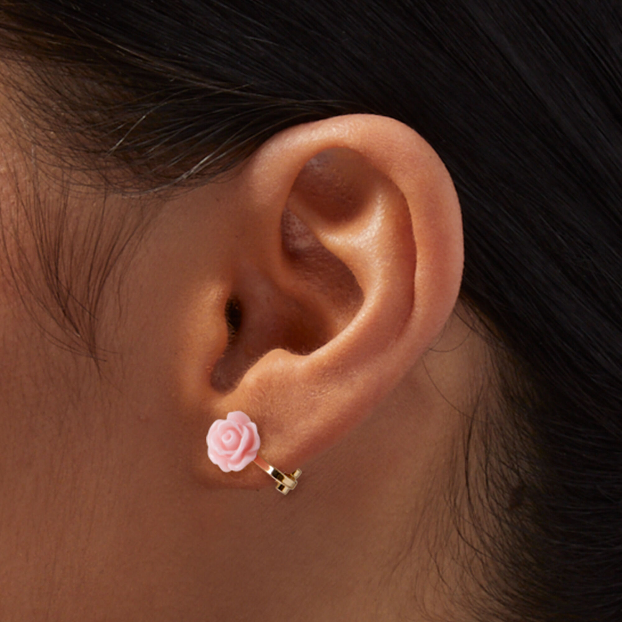 Parure de bijoux couleur dorée rose Claire's Club - Lot de 3,