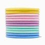 Mixed Pastels Luxe Hair Ties - 12 Pack,