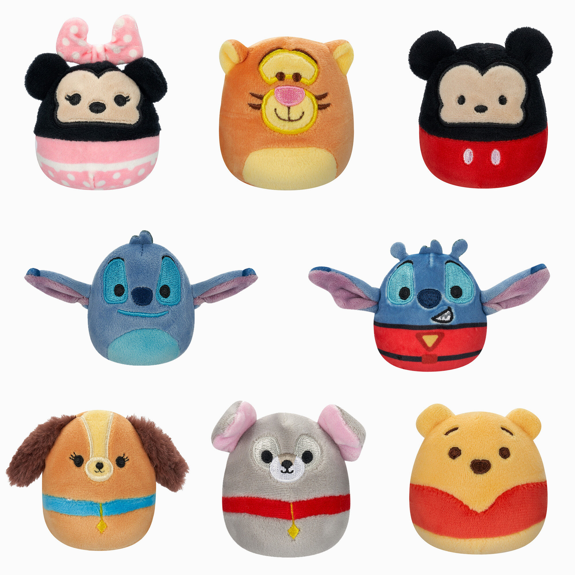 Pochette surprise peluche Disney Mystery Squad 6,5 cm Squishmallows™ - Les modèles peuvent varier,