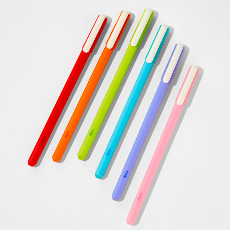 ooly&trade; Fine Line 0.7mm Fine Tip Gel Pens &#40;6 pack&#41;,