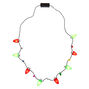 Light Up Bulb Christmas Necklace,