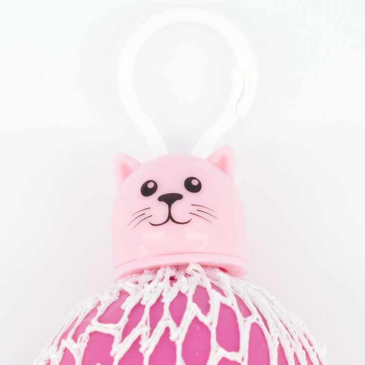 Kitten Stress Ball Keychain Fidget Toy &ndash; Styles May Vary,