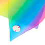  Grand noeud &agrave; cheveux Signature JoJo Siwa couleur arc-en-ciel,