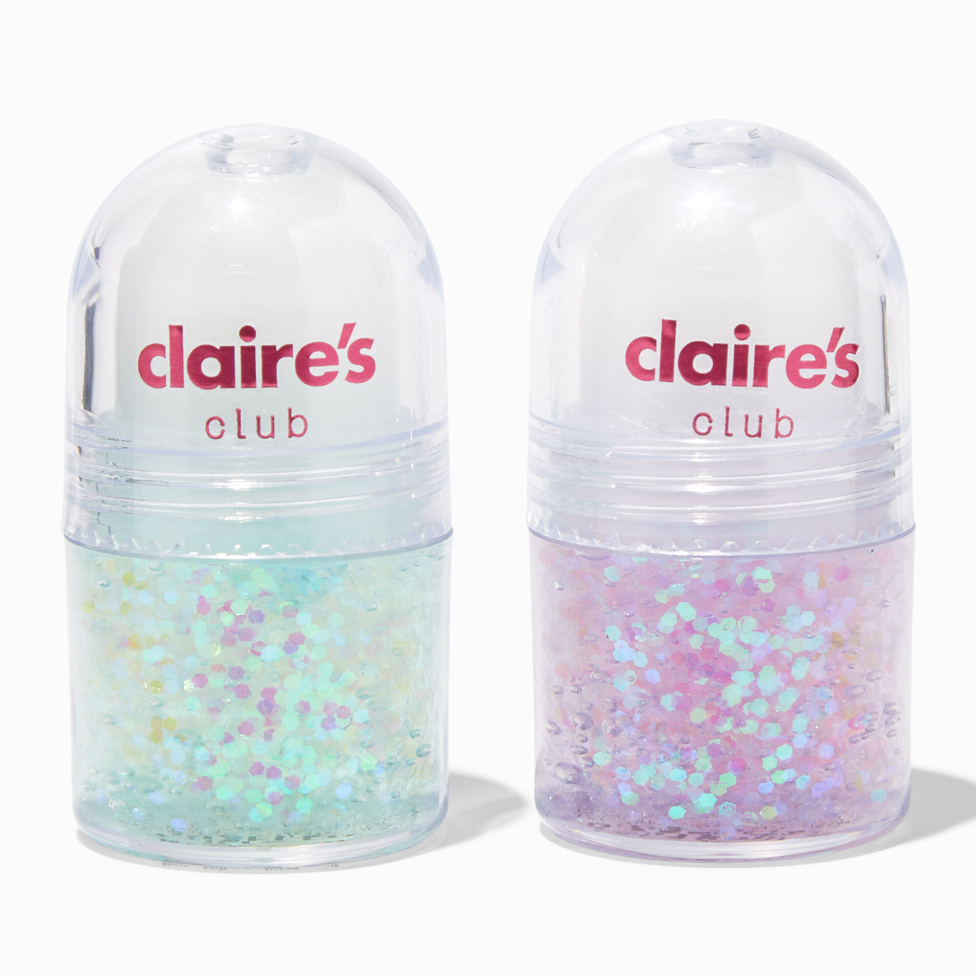 sfærisk Sammenligne færge Claire's Club Mint Roller Glitter Stick - 2 Pack | Claire's