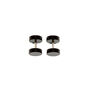 Faux &eacute;carteurs d&#39;oreilles 1,2&nbsp;mm noirs,