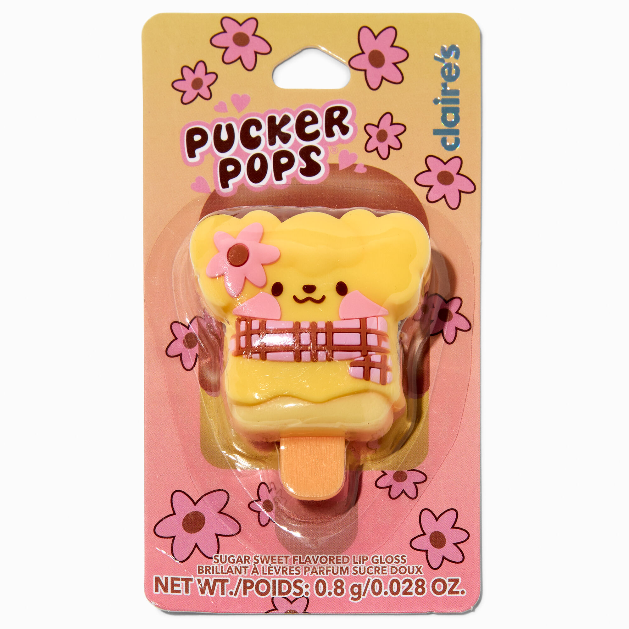Pucker Pops® Cozy Puppy Lip Gloss - Sugar Sweet,