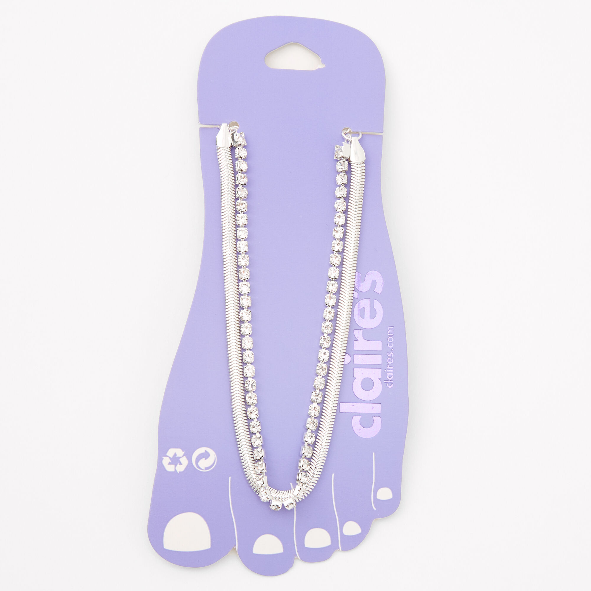 Claires anklet top