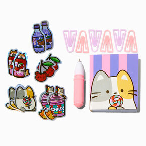 Calico Cat Lollipop Mini Stationery Set,