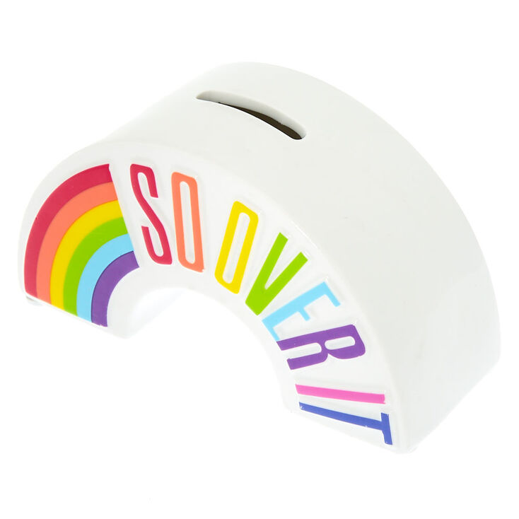So Over It Rainbow Bank - White,