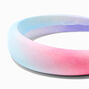 Pastel Ombre Textured Fabric Covered Headband,